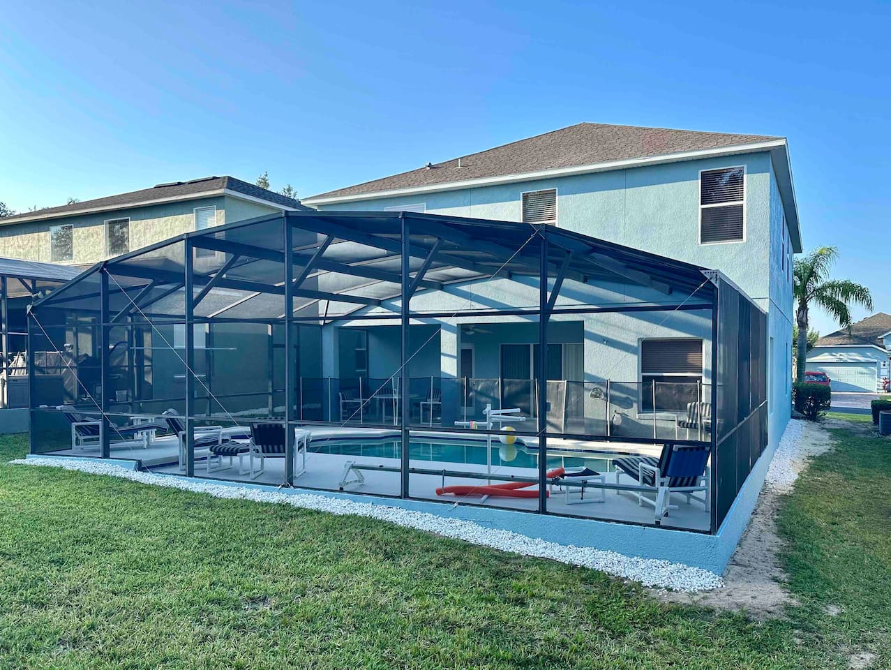 Recently painted exterior 