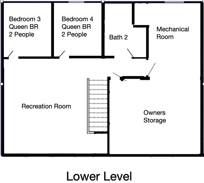 Lower Level Floor Plan