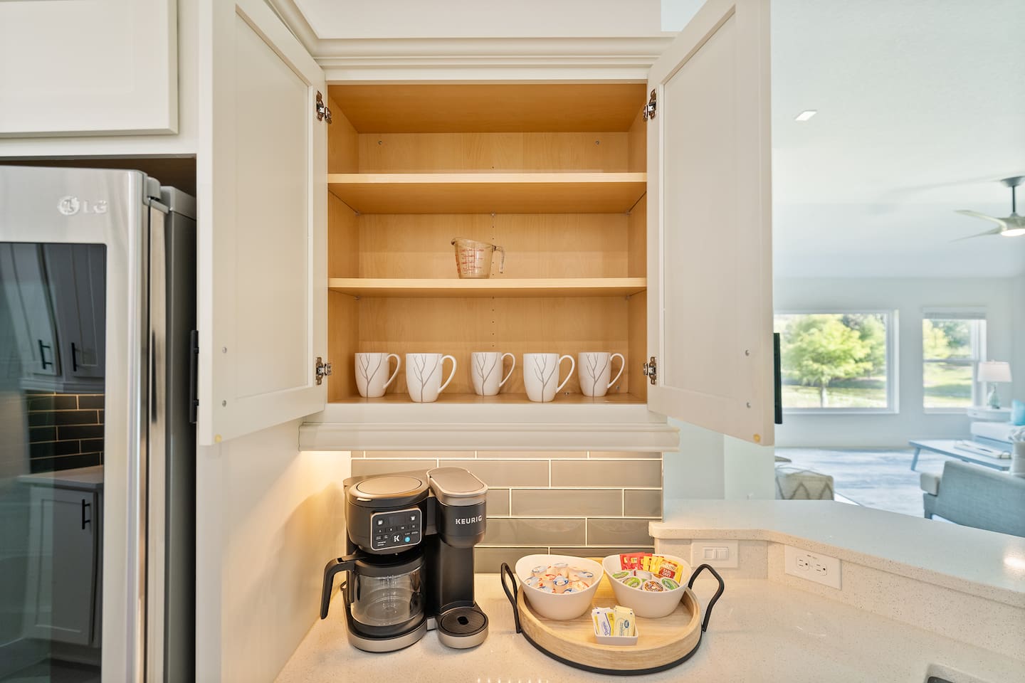 Complimentary coffee and tea!