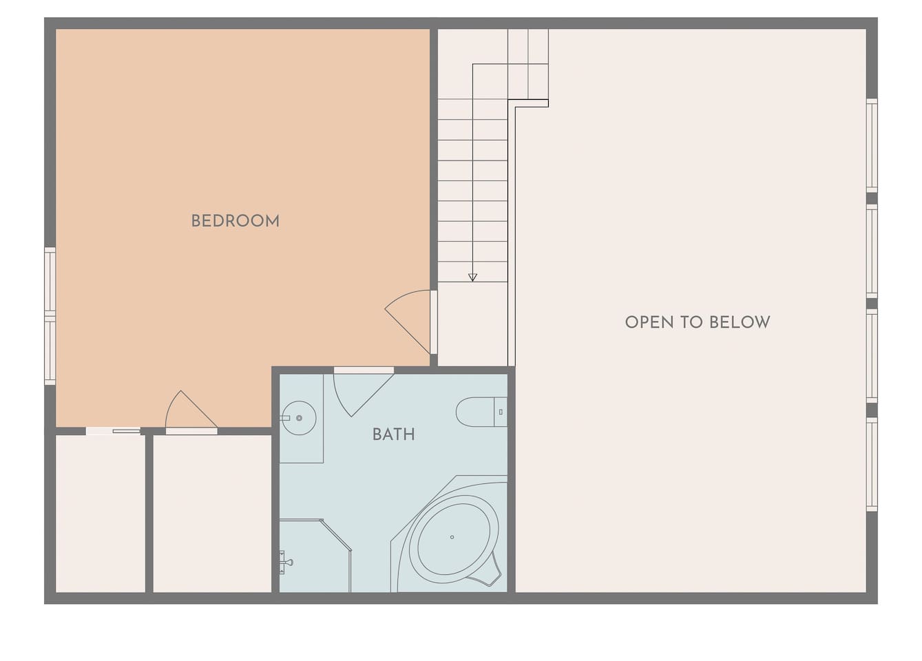 Upper Level Floor Plan