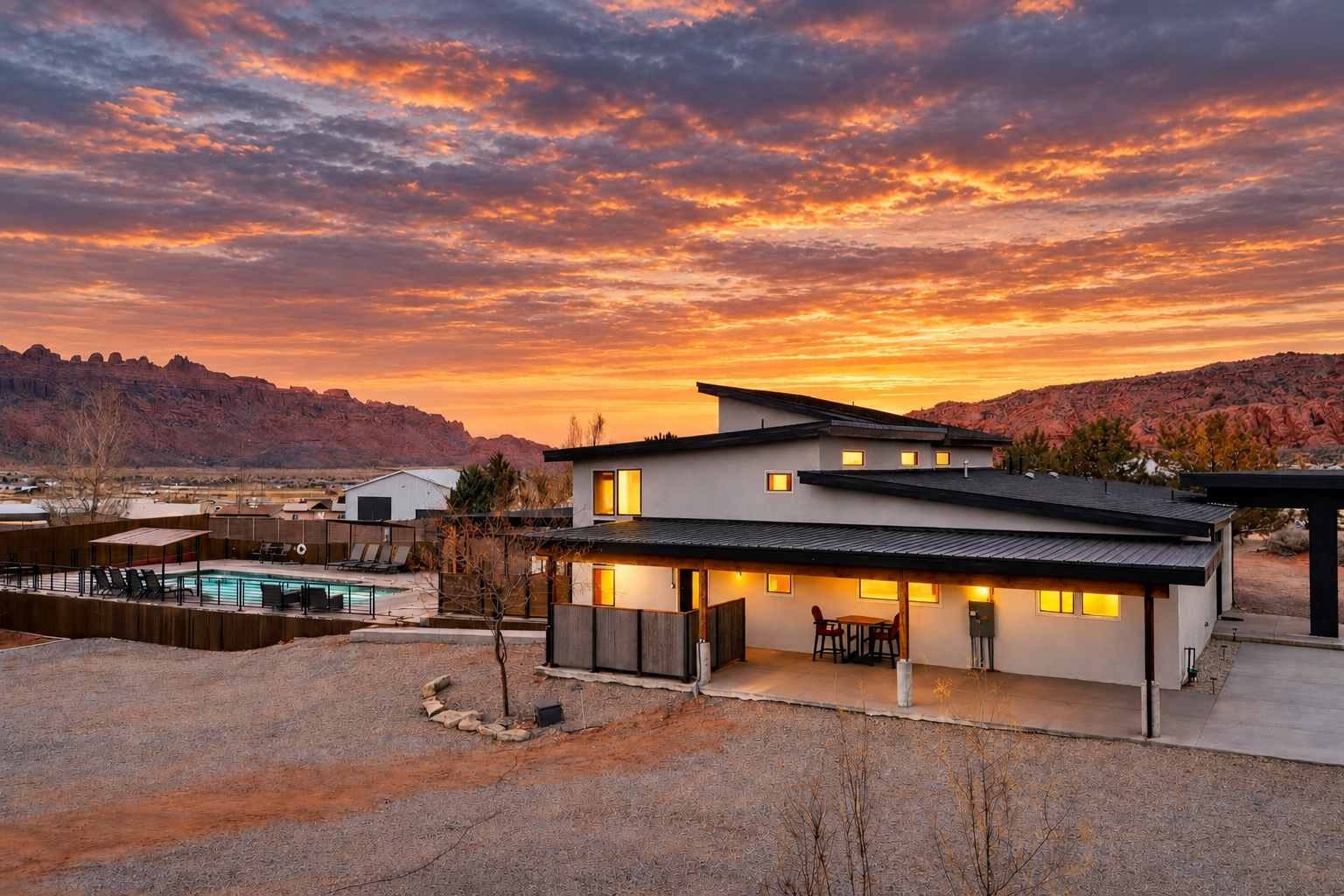 Exclusive Retreats Desert Panorama with Private Pool, Hot Tub, Bocce Court 2