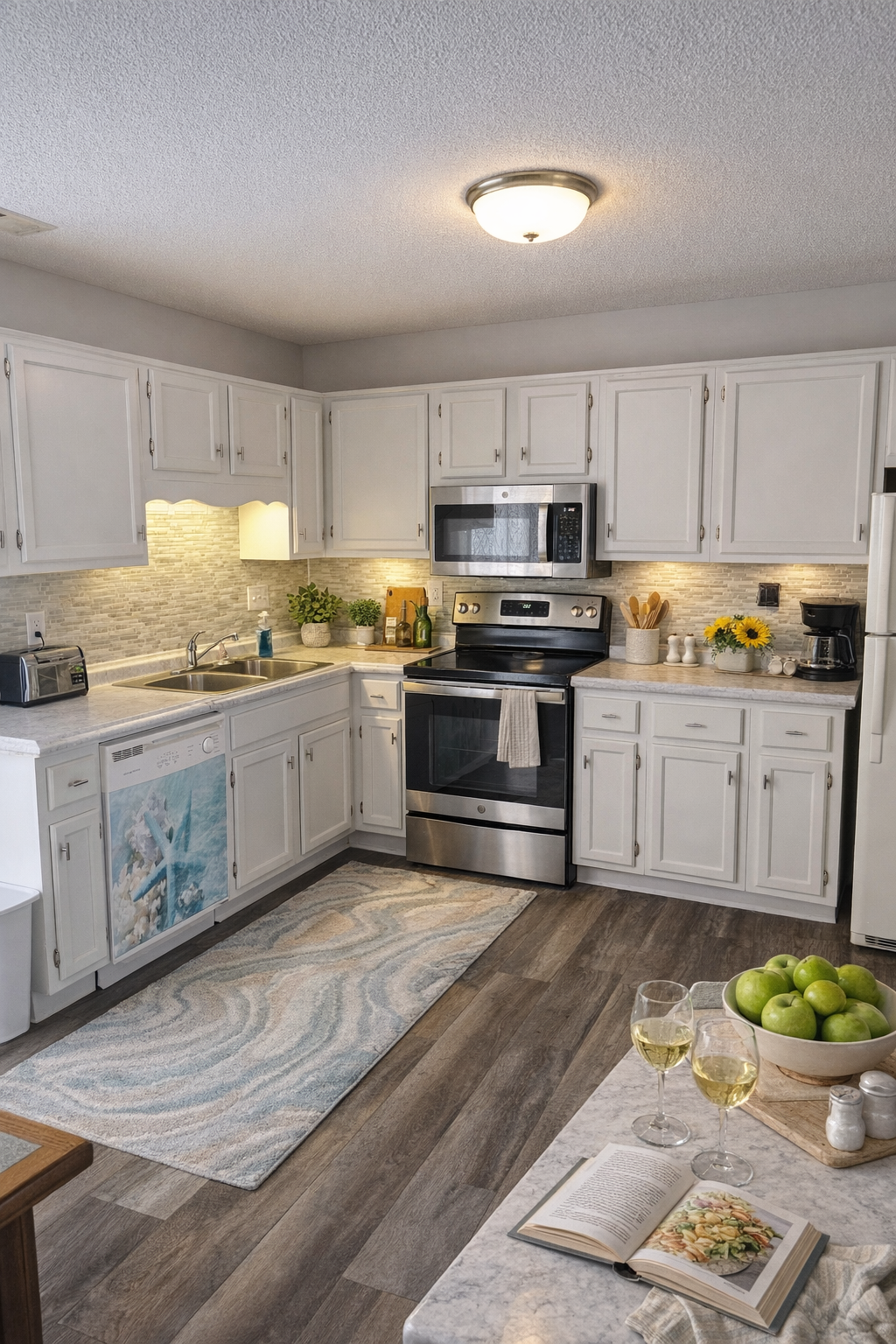 Tranquil retreat kitchen