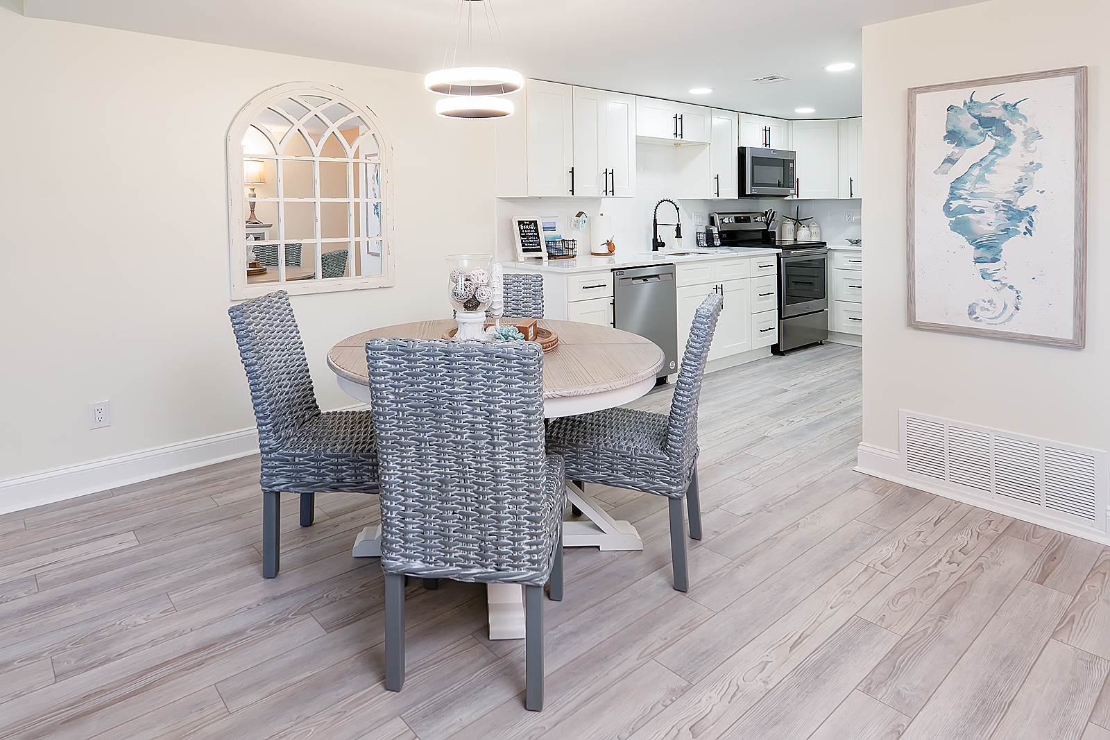 Dining area ready for your perfect family meal