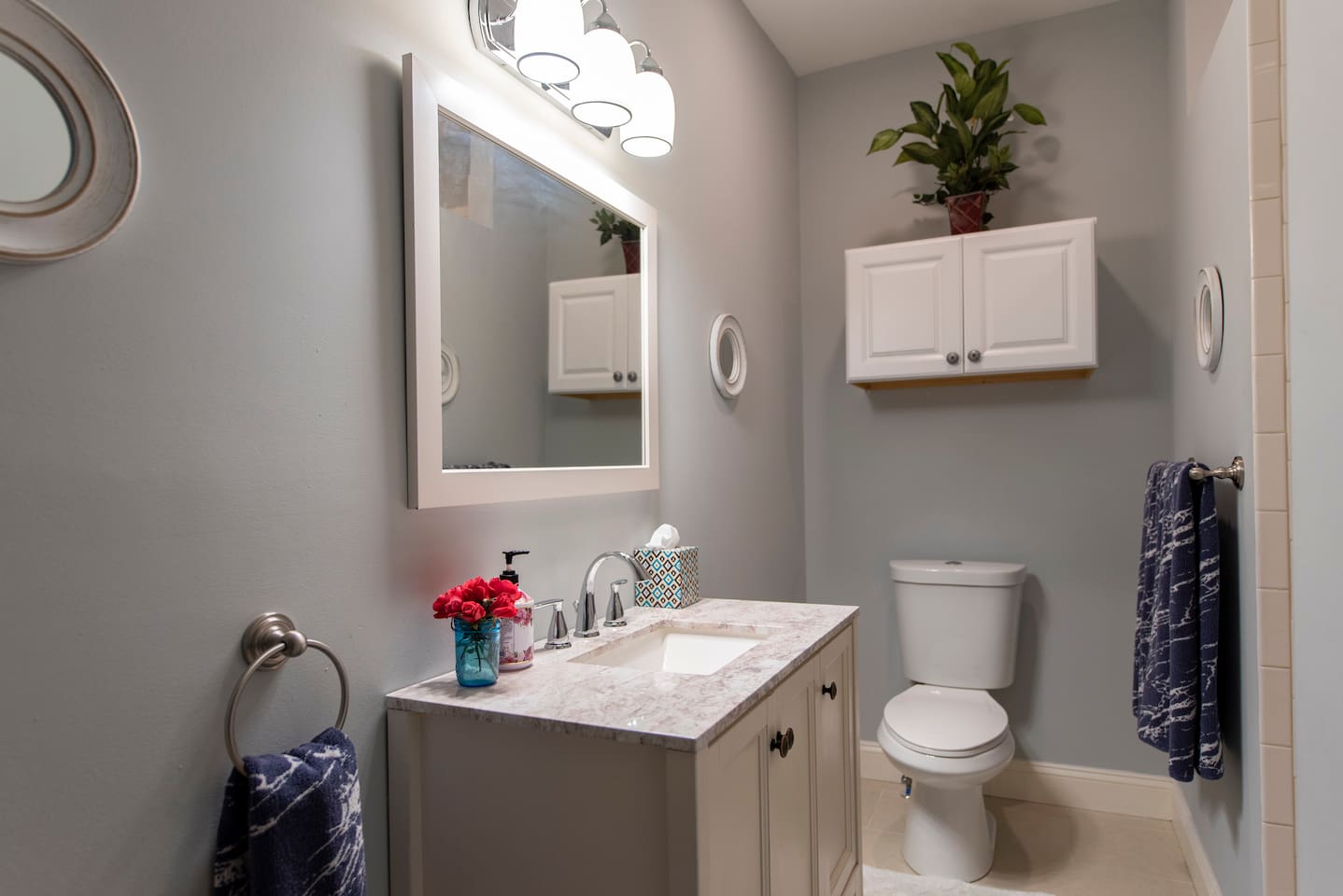 Full bathroom upstairs