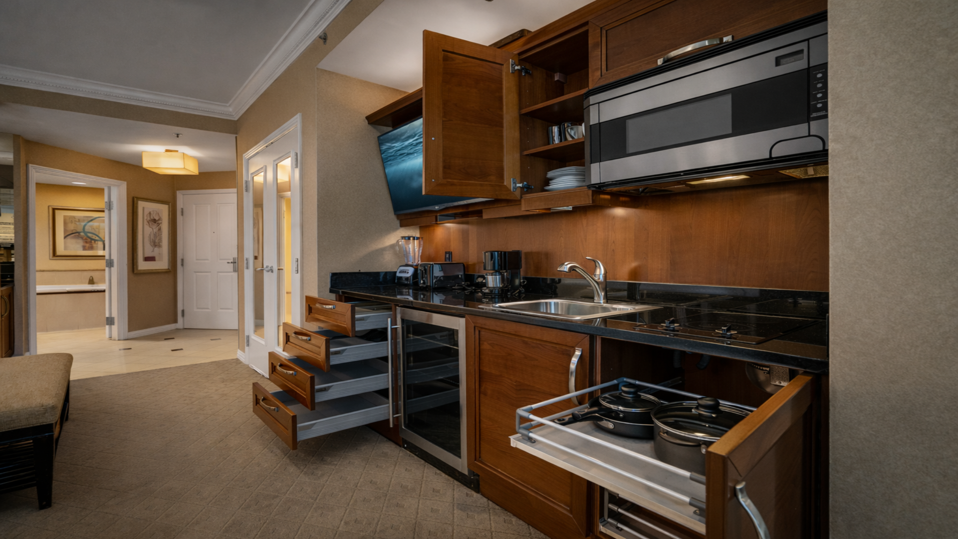 MGM Tower 1 · Unit 3103 — Kitchen Counter
