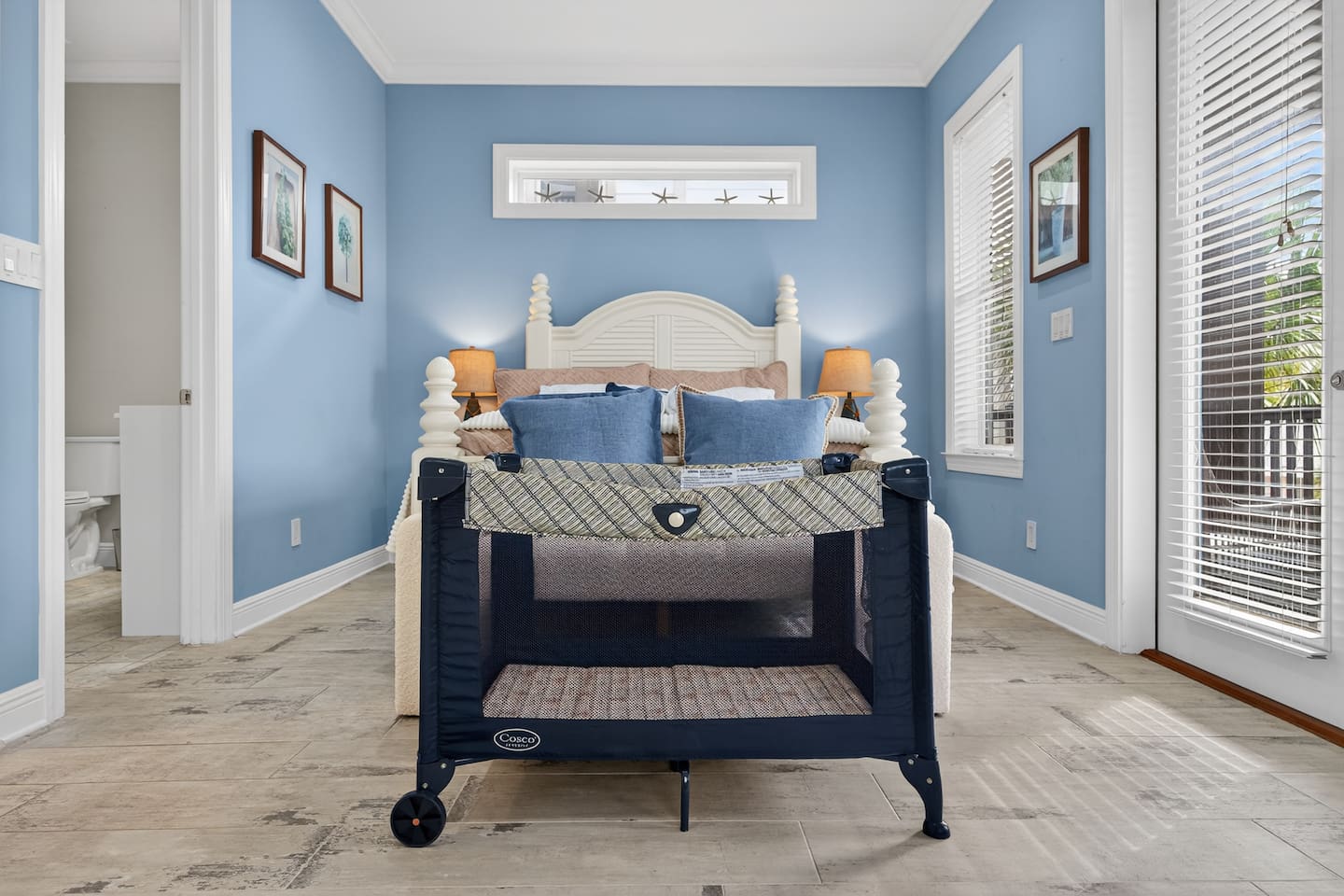 We have a pack and play