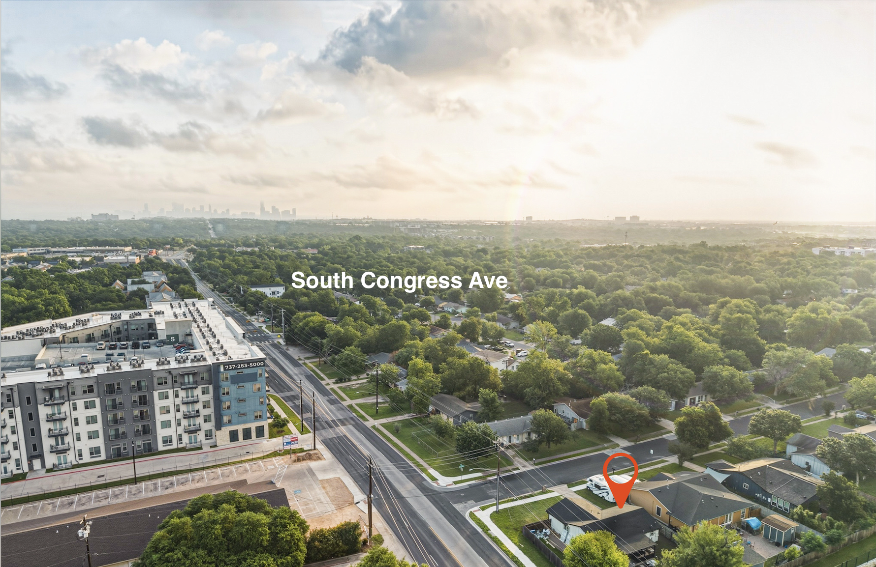 Embrace city life and nature's tranquility in vibrant South Congress, Austin!