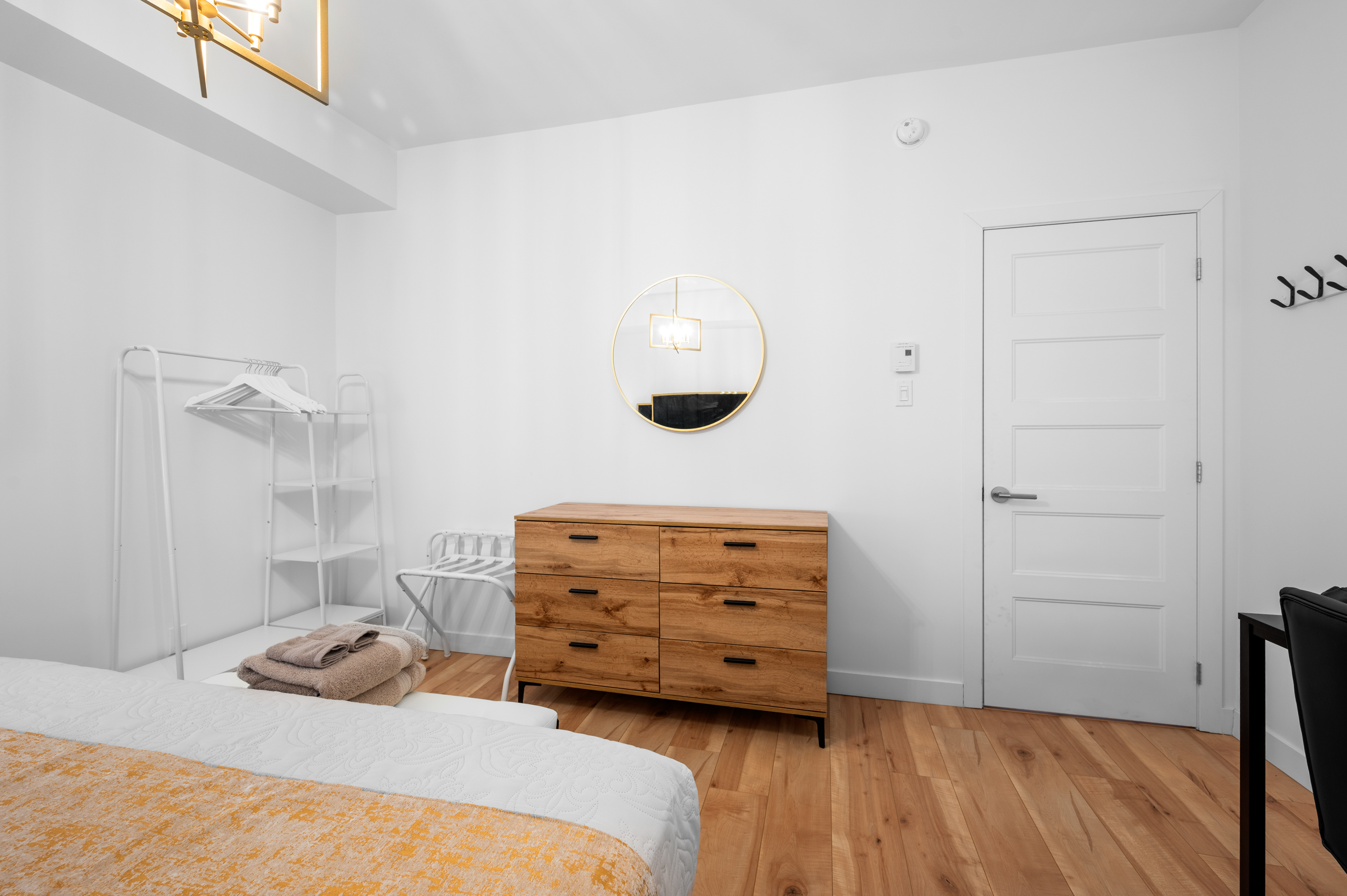 A bedroom that feels like home.