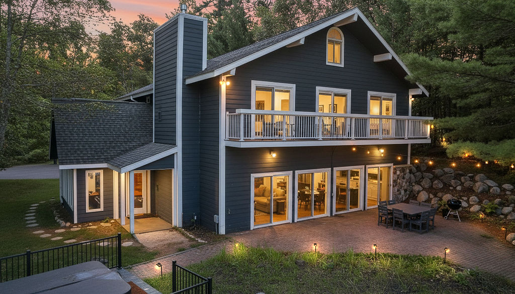 Lake views from almost every room