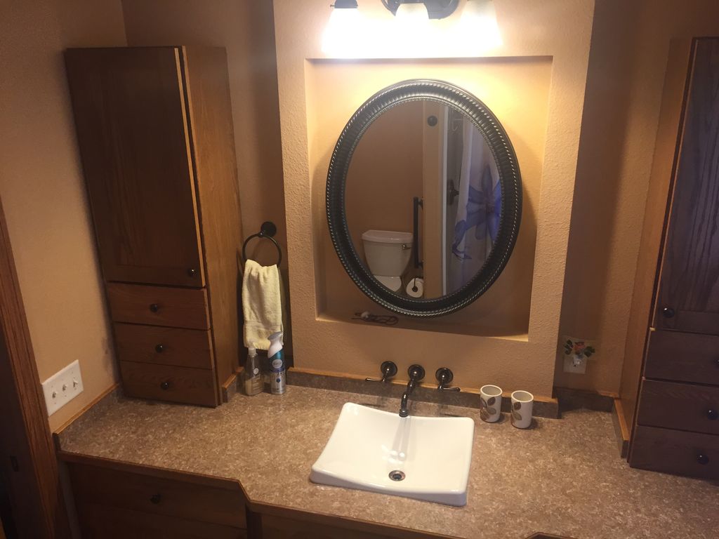 Master ensuite with walk in shower.