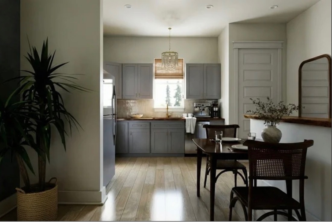 Kitchen and Dining Area