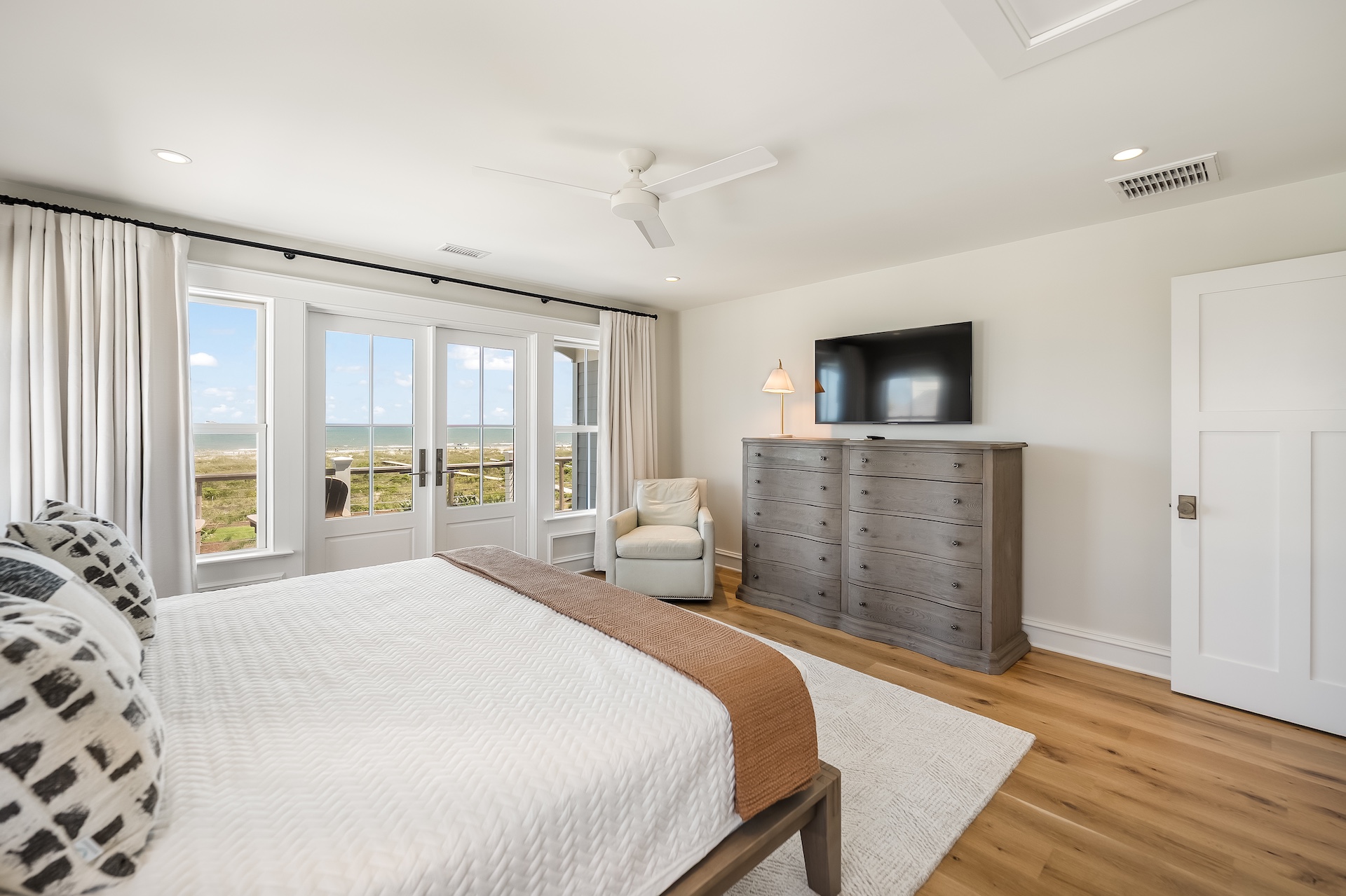 King Bedroom 2 | Beach Shelter | 3708 Palm Blvd | Isle of Palms, SC | IOP Escapes