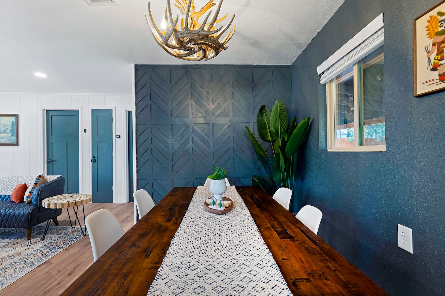 Wall details and texture can really turns a house into a home.