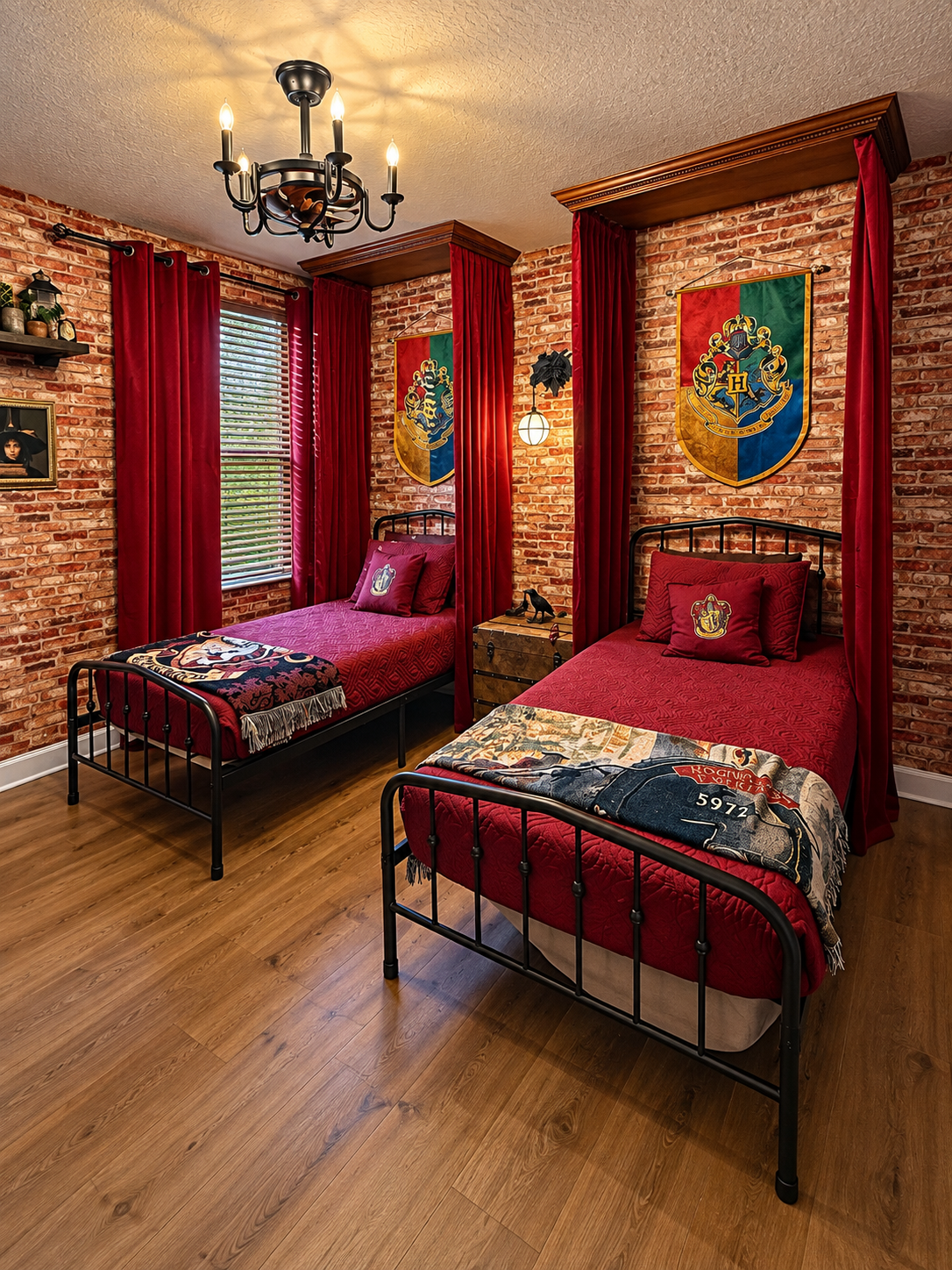 Your acceptance letter has finally arrived. Welcome to your Hogwarts dormitory for the weekend.