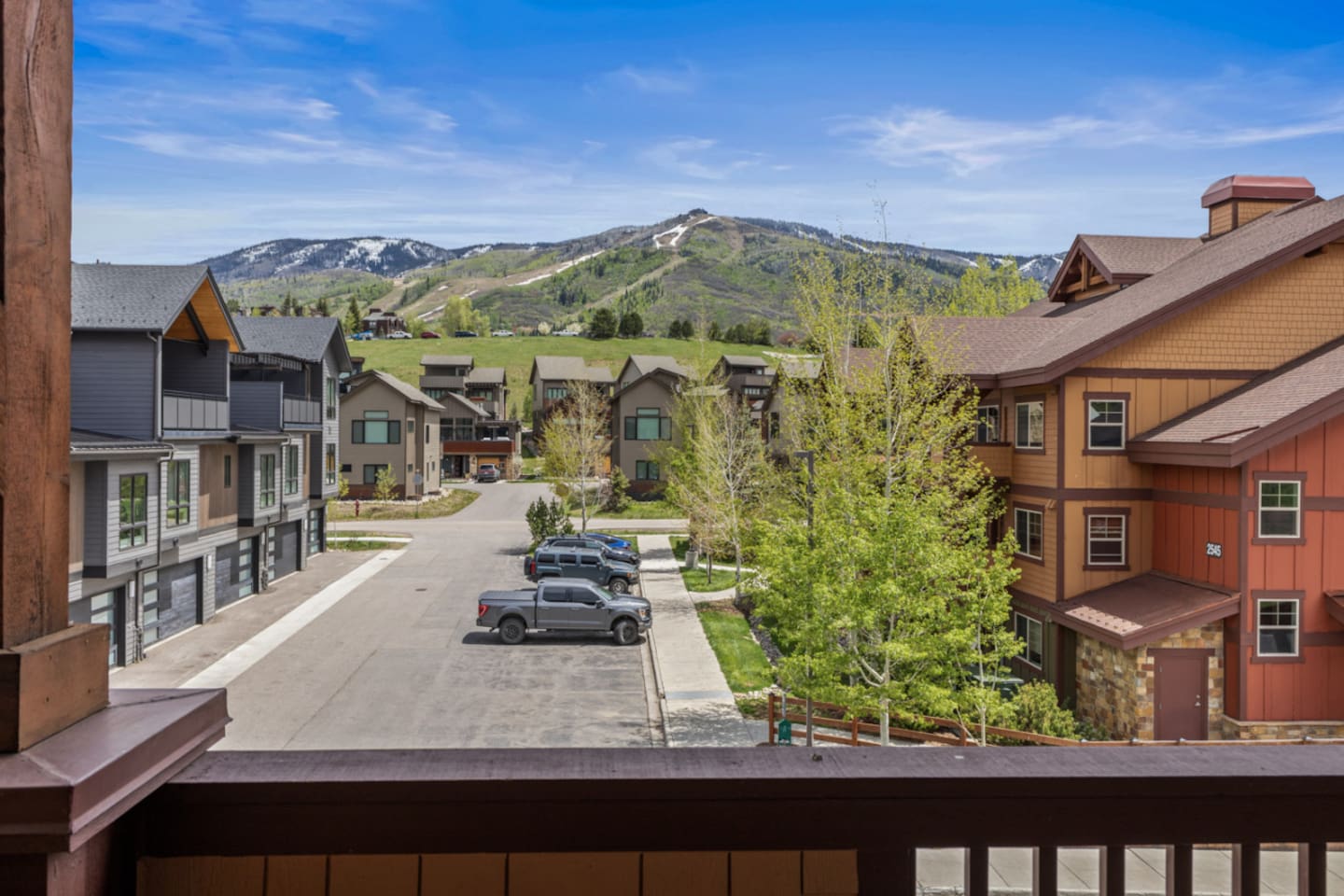 Mountain View from Private Balcony