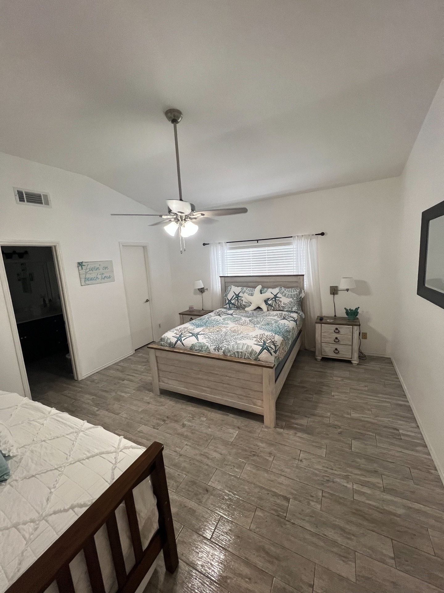 Bedroom 2 - Queen and Twin Trundle