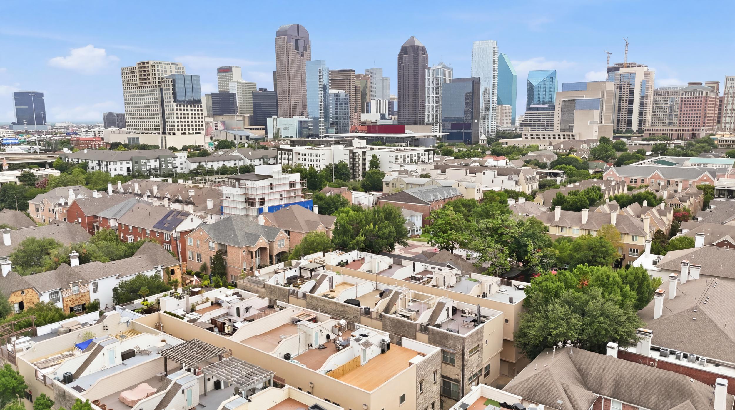  Experience stunning skyline vistas from this vibrant Dallas retreat!
