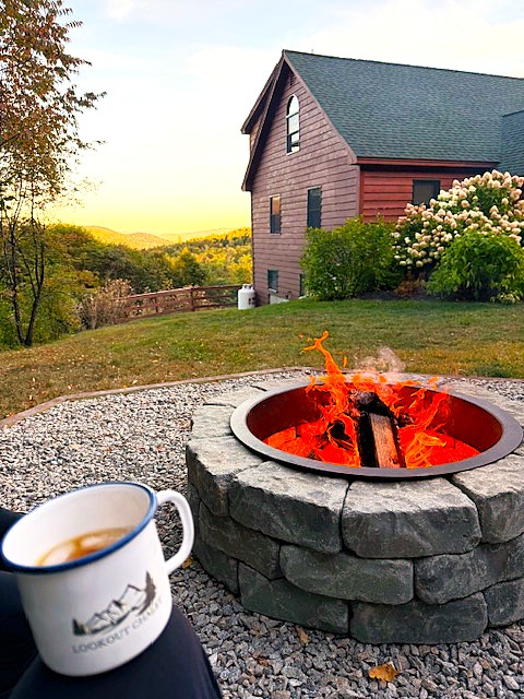 Check out our new firepit!