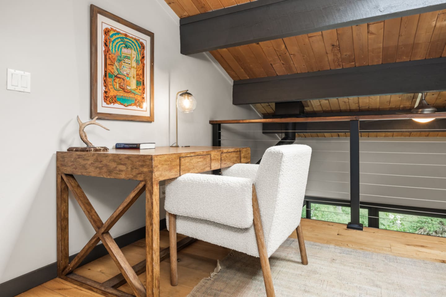 Upstairs Workspace