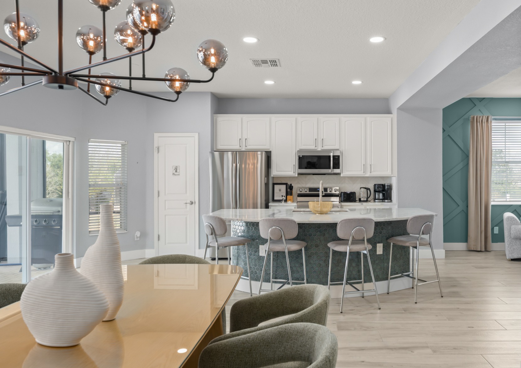 Dining Room and Kitchen