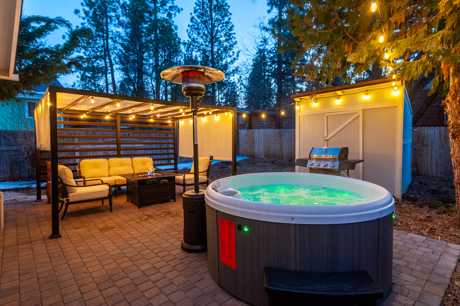 Awesome Patio with a Hot Tub