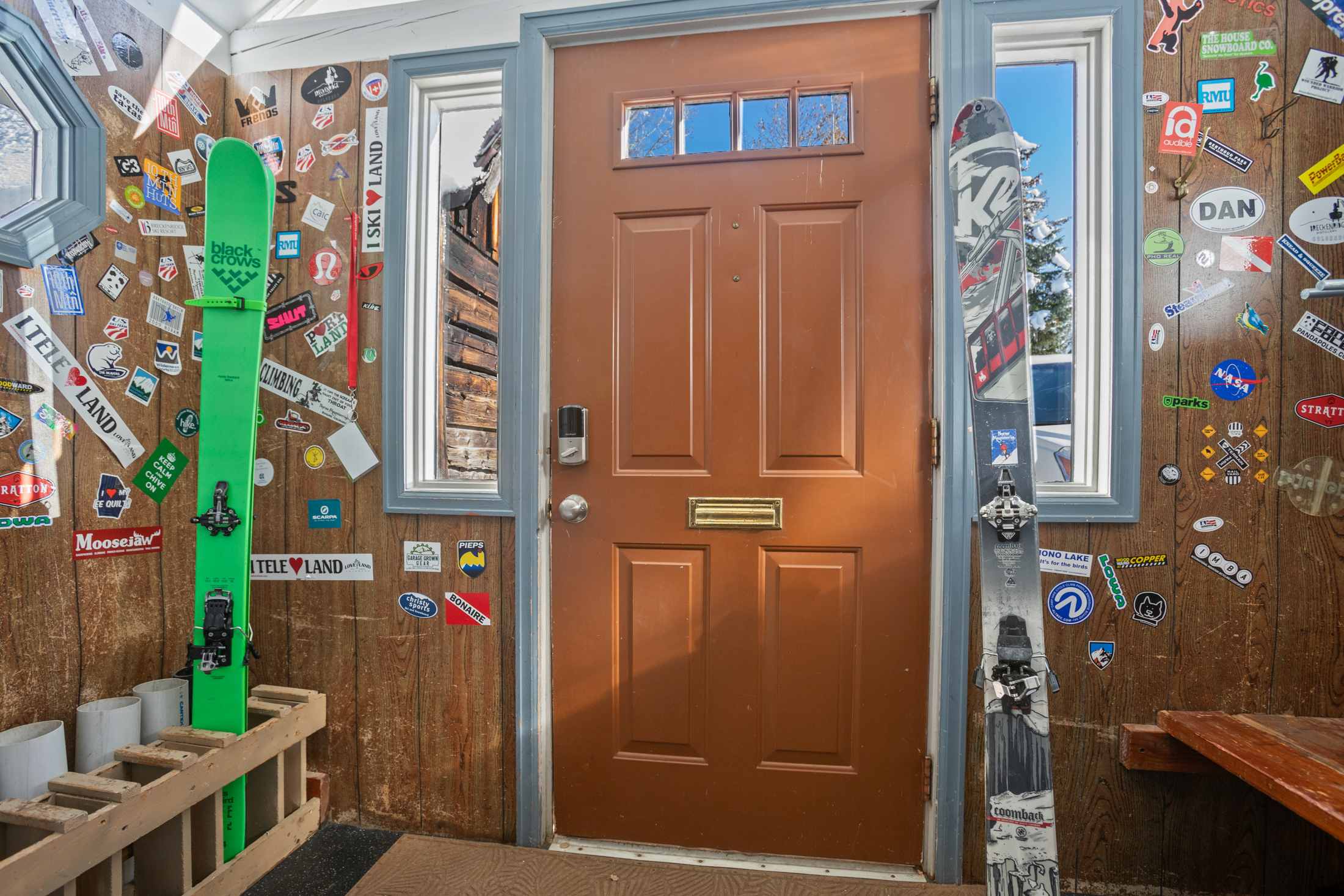 Ground Level Entrance w/ Ski Storage