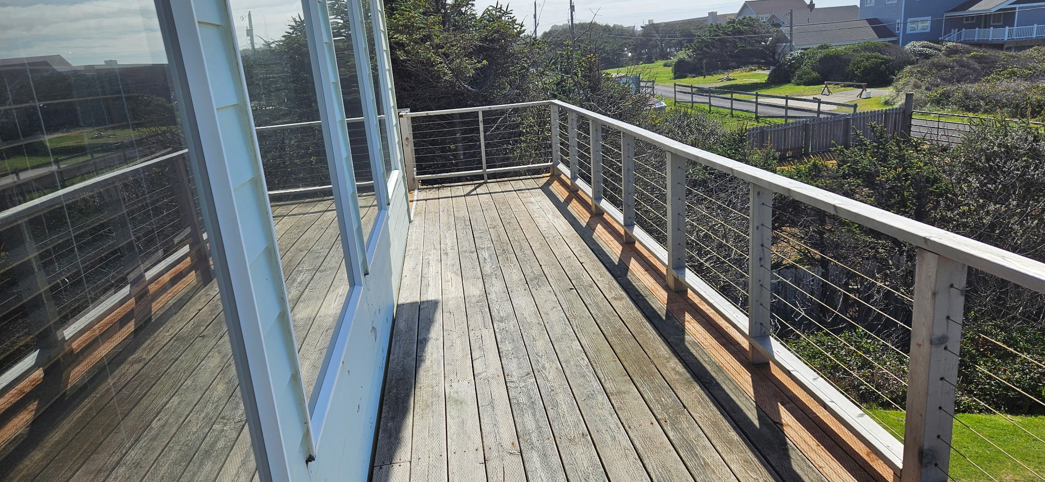 west deck