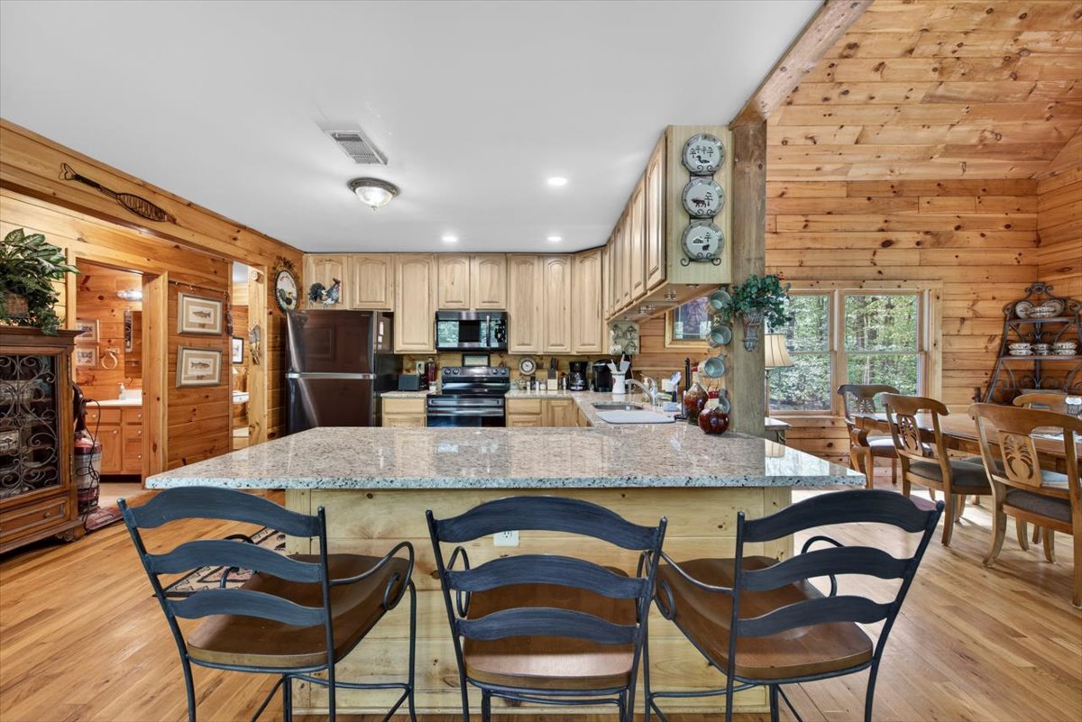 Open and inviting kitchen designed for making memories together.