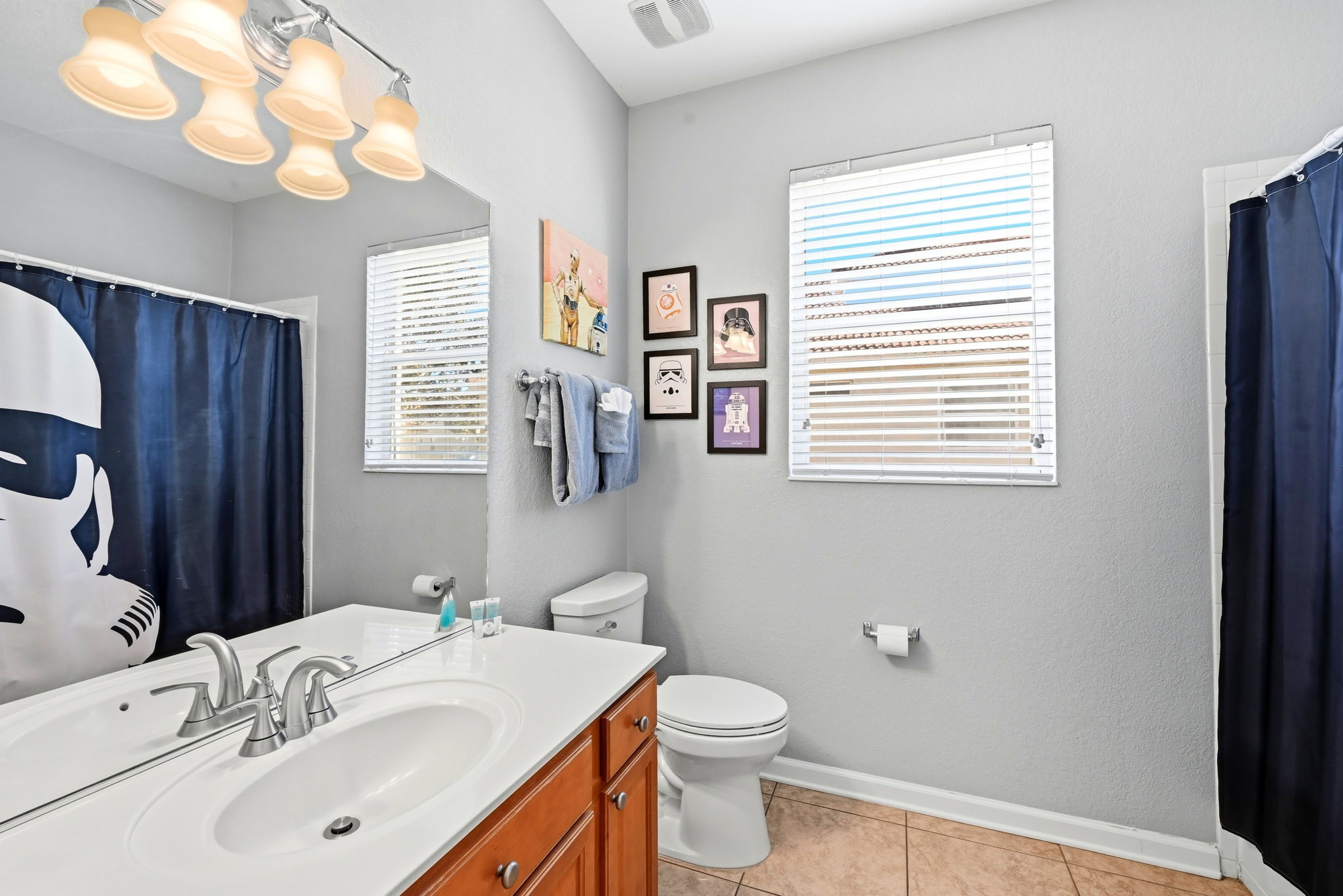 First floor Star Wars bathroom