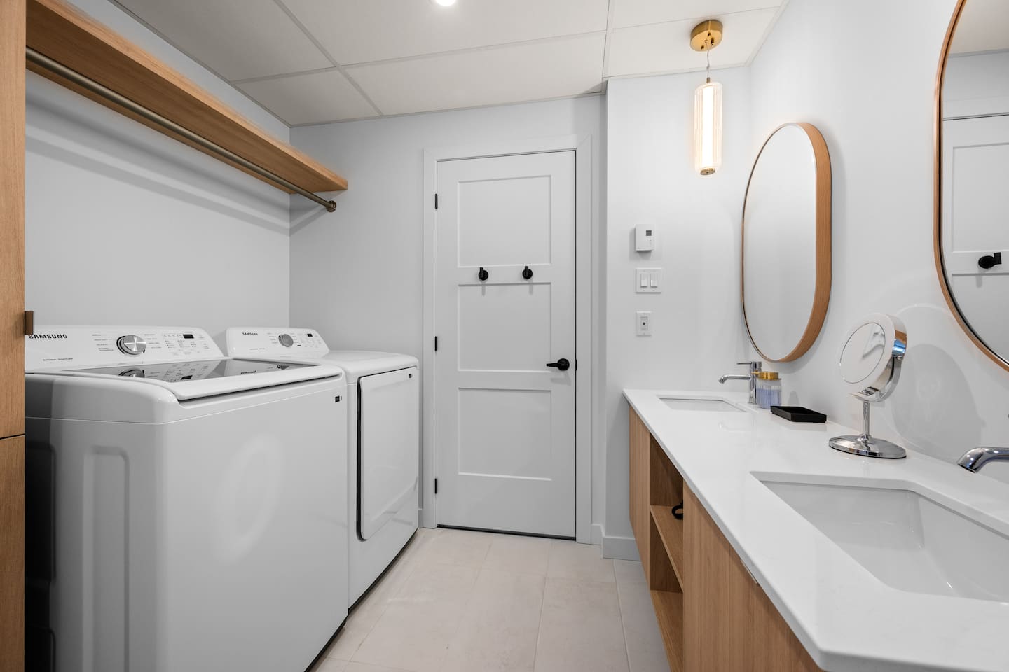 Cozy laundry area with modern amenities