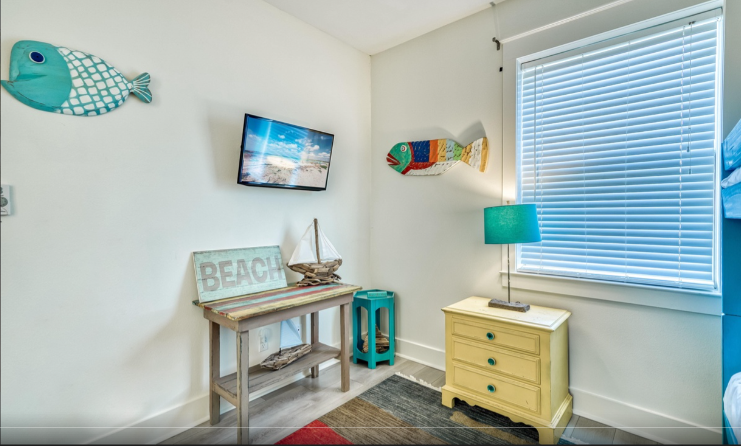 Bedroom with Full over Full Bunkbeds