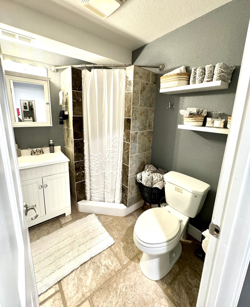 Hideaway Shower Bathroom