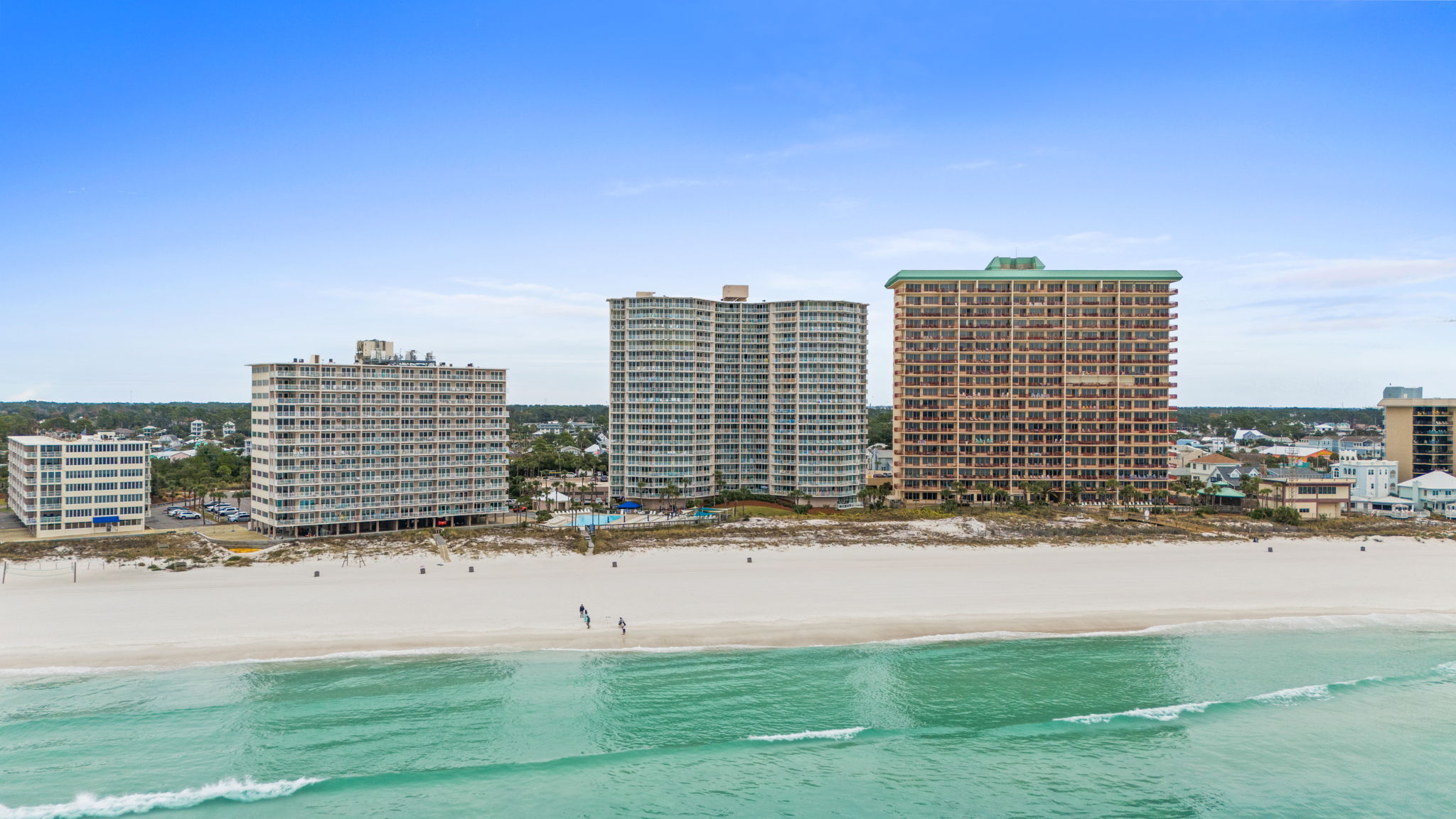 Dunes of Panama Complex View from the Beach