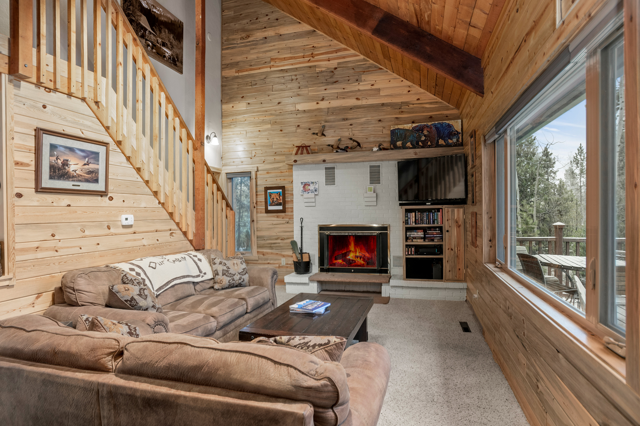 Living Room with Sleeper Sofa