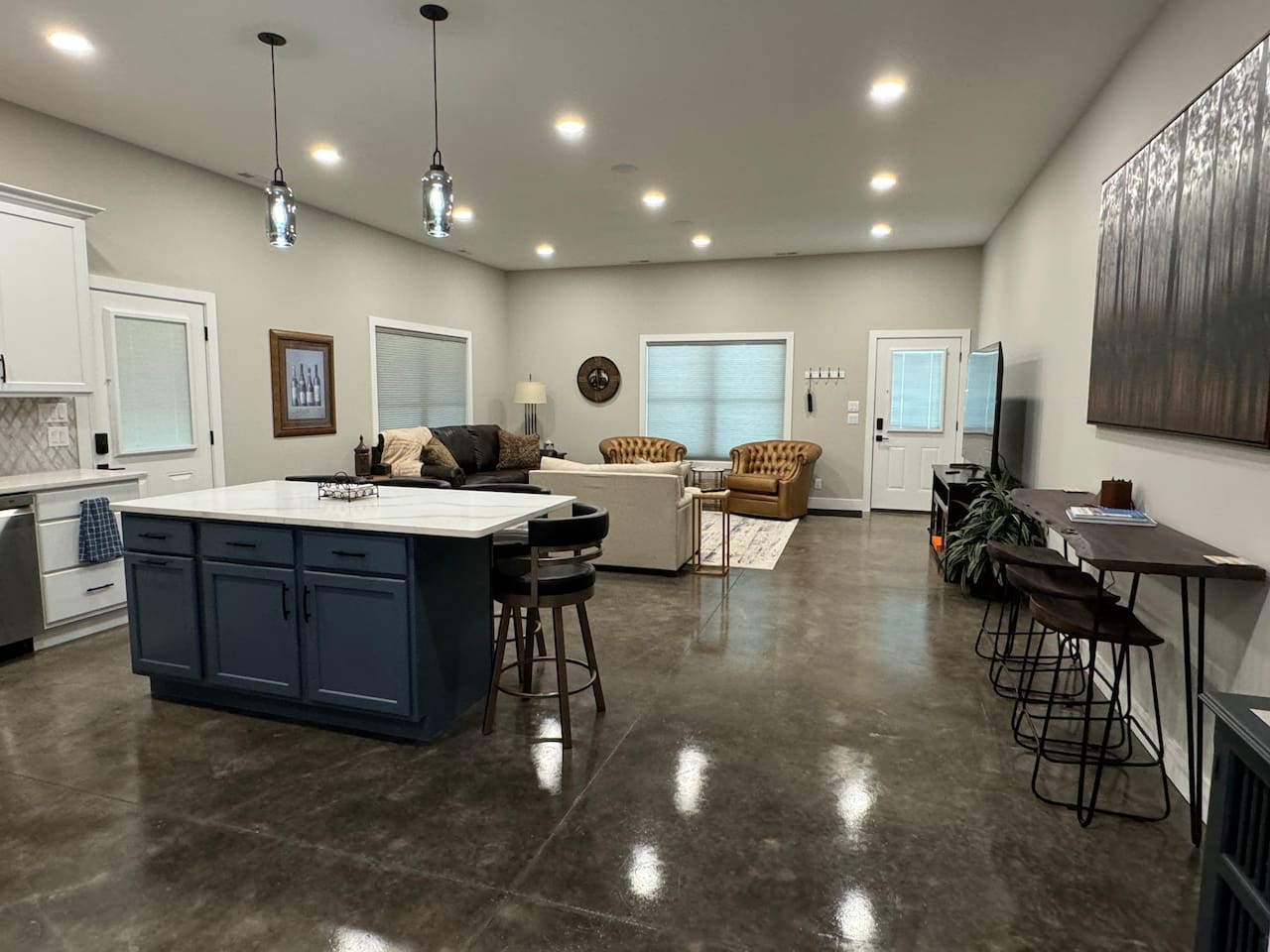 Enjoy the spacious open concept living in this stylish new construction Shouse.