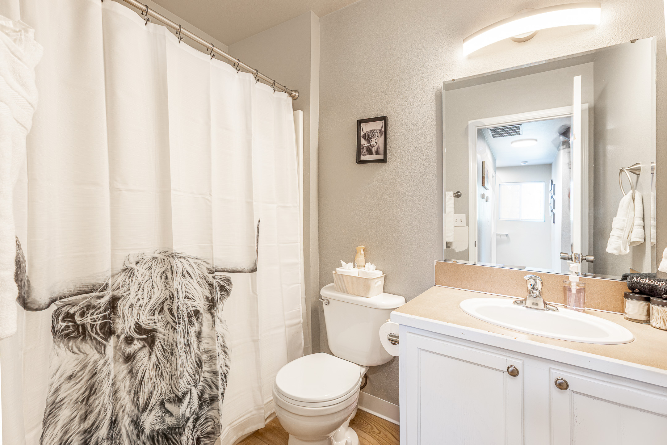 3006 Regan – Second Bathroom
Additional bright bathroom for guest comfort.