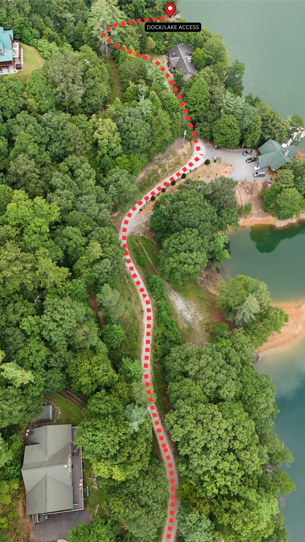 Lake Access: Follow the scenic path to adventure at the water's edge—fun awaits!