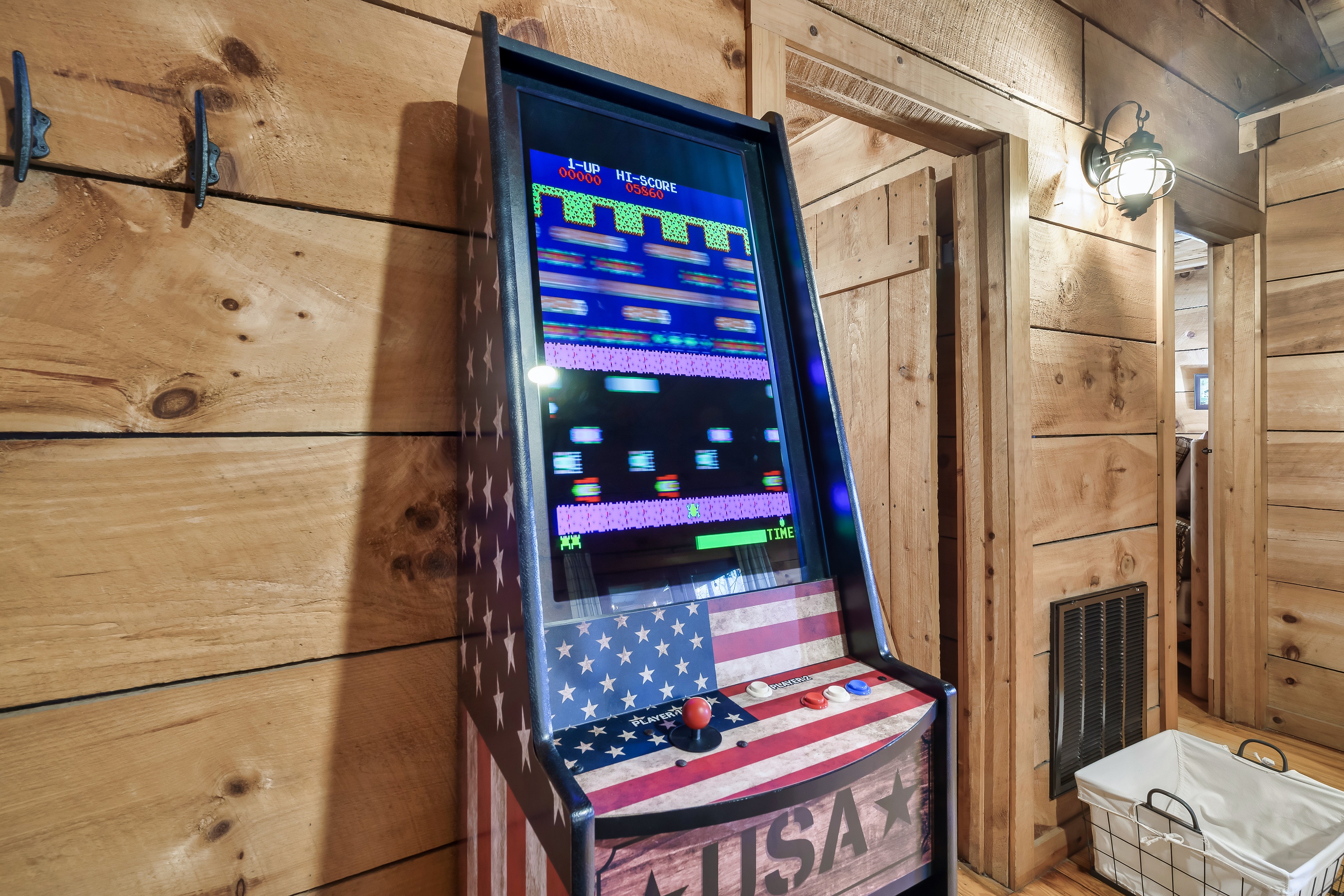 Classic arcade games for some friendly competition