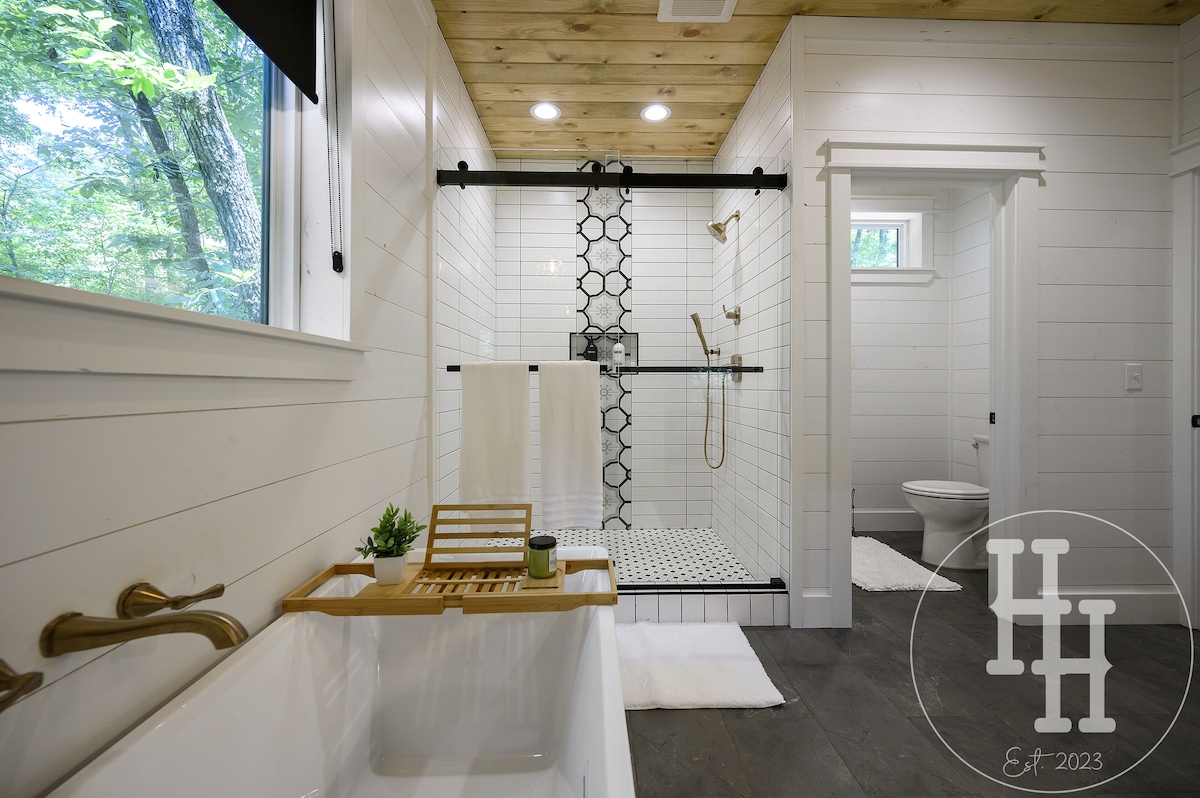 Rustic, elegant modern design