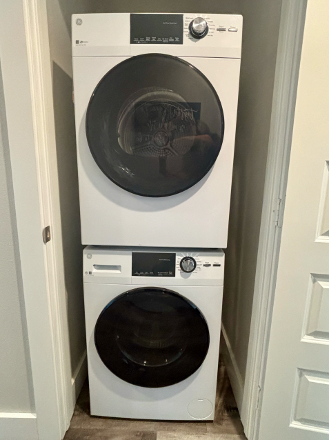 Waher & Dryer in the hallway