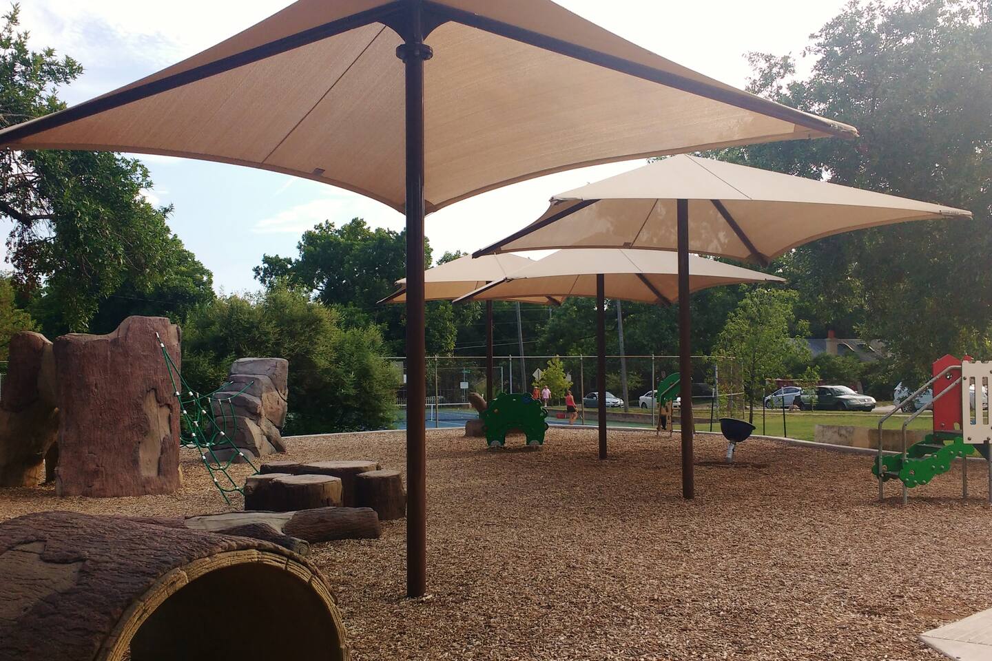 Ramsey Park Playscape Located Adjacent To Ramsey Pool.  One of Three Pools Located 15 minutes from the House.