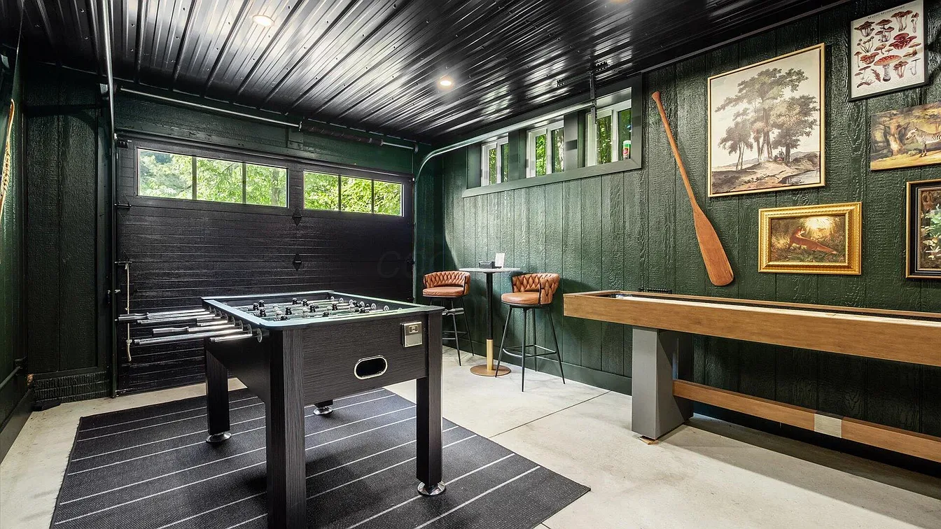 Foosball and Shuffle Board