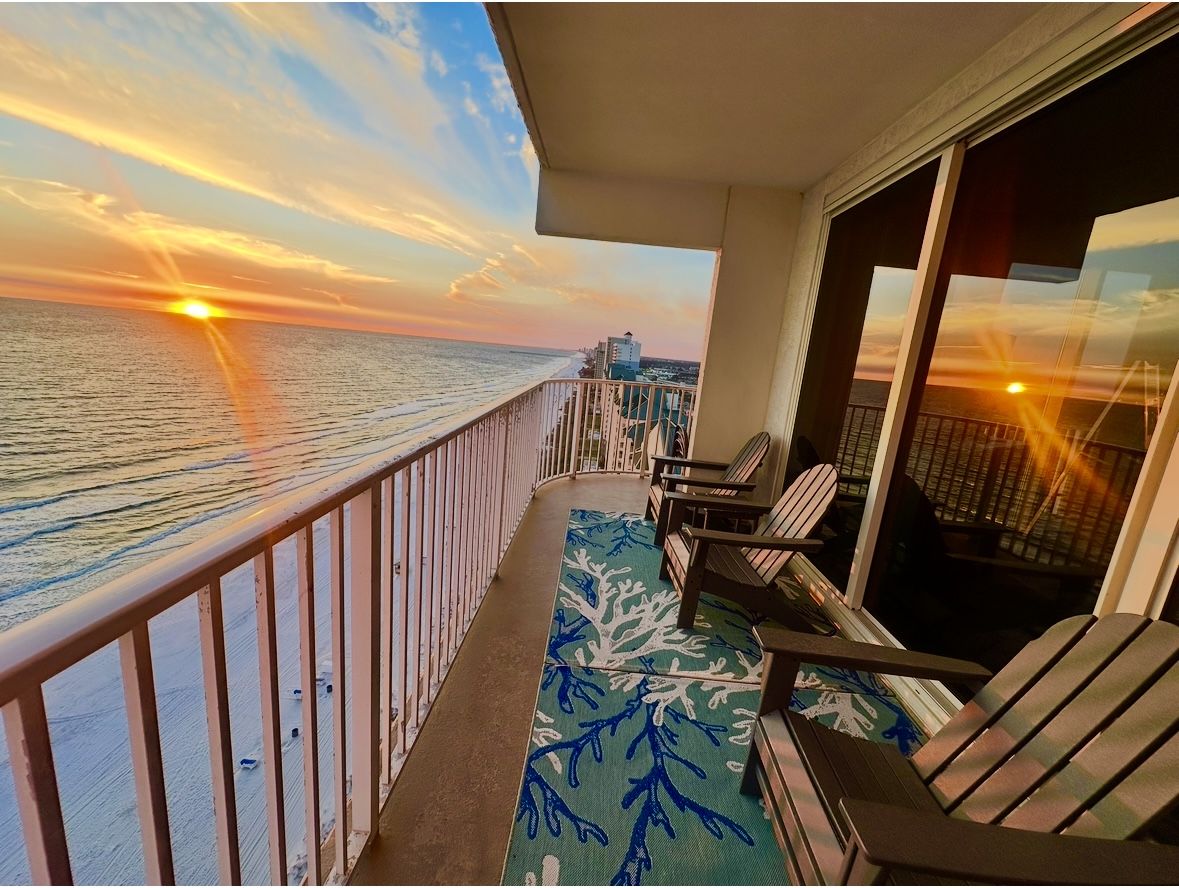 Your front-row seat to Panama City Beach sunsets.