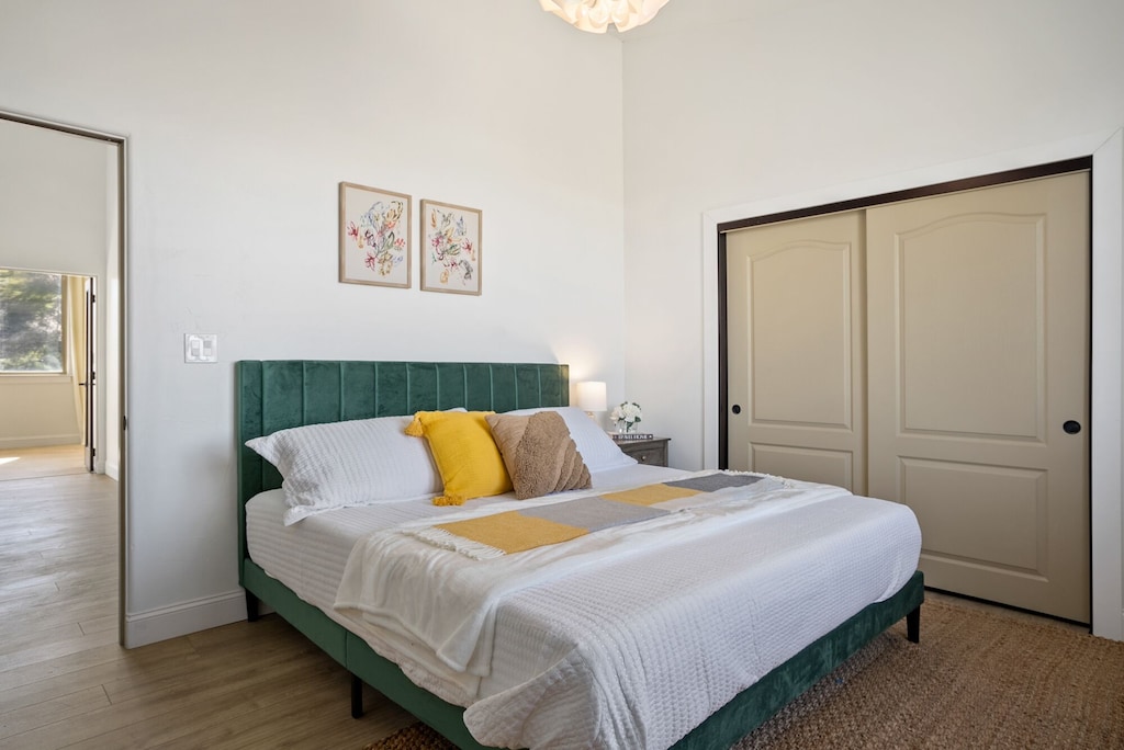 Upstairs Guest Bedroom with King Bed