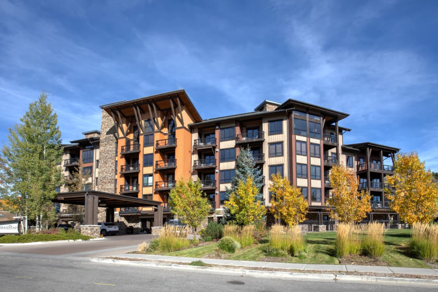 Wildhorse Gondola | Exterior of Trailhead Lodge