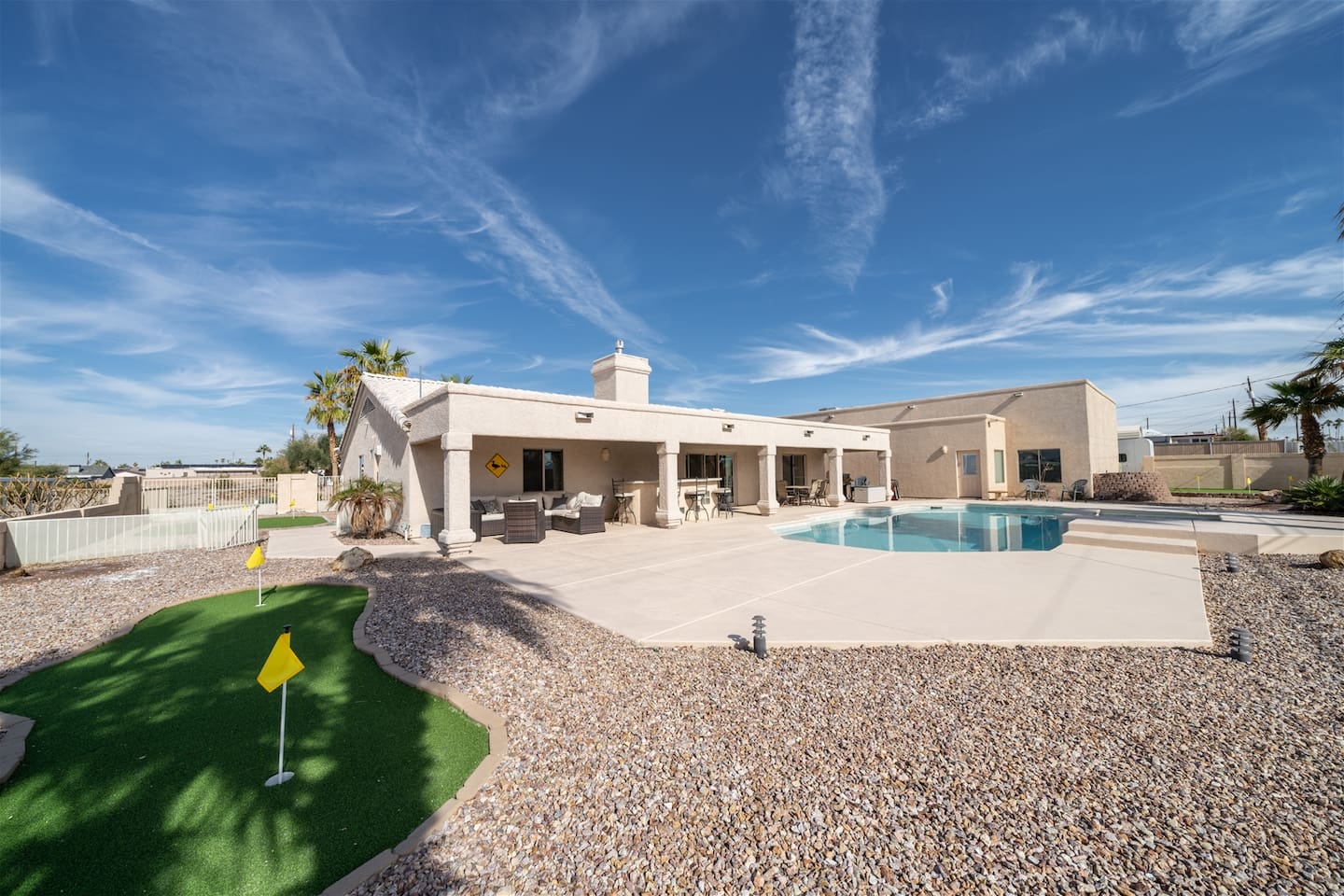 Backyard and Mini Golf Area 1