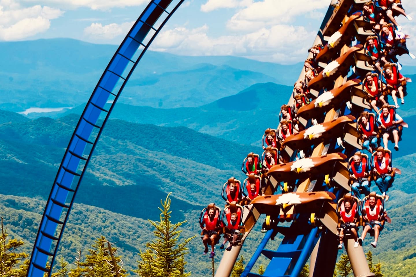 Rollercoaster at Dollywood.