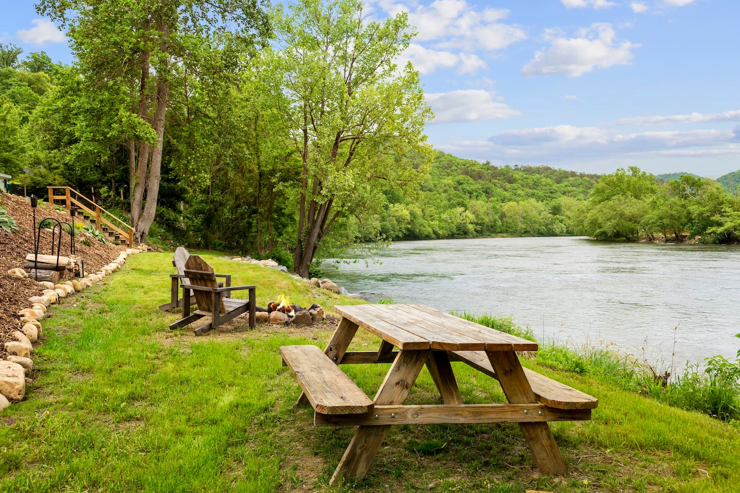 We cant decide our favorite spot on the property, but this is a close #1, #2, and #3! This is the answer to why we chose this property to make our home away from home. We think you will love it too!