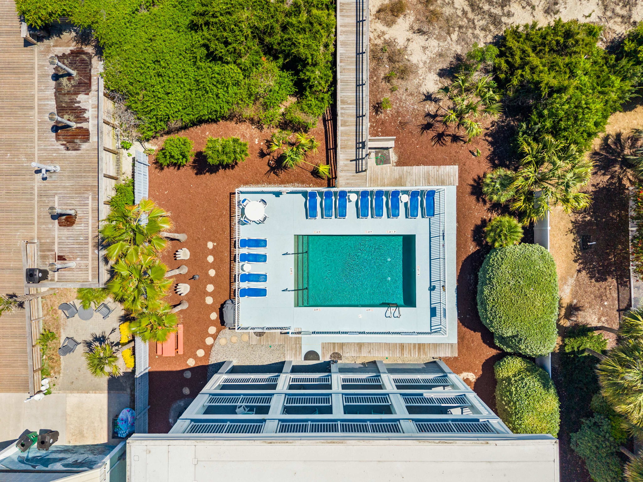 Oceanview Pool | Sea Gull | 201 Oceanview | 1116 Ocean Blvd, Isle of Palms, SC | IOP Escapes