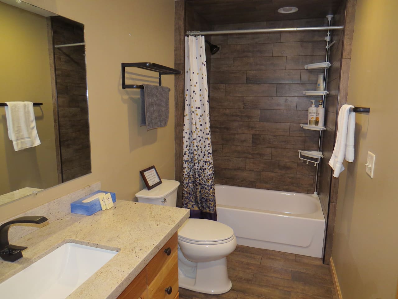 Basement bathroom